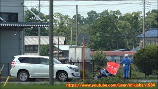 【 ネズミ捕りの瞬間 】埼玉県道74号「日高川島線」埼玉県川島町大字吹塚付近