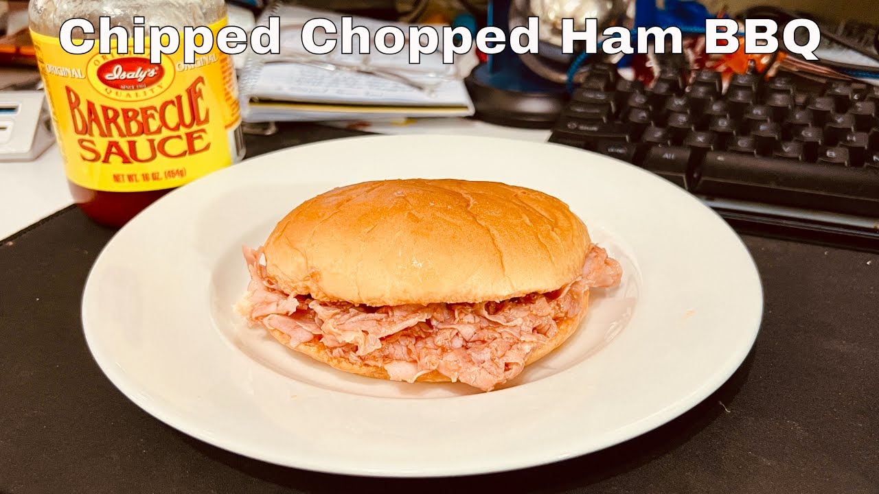 Chipped Chopped Ham BBQ Sandwich | Pittsburg's Best? - YouTube