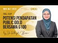 Potensi Pendapatan Bersama Public Gold oleh Dr Rohayati Hussin