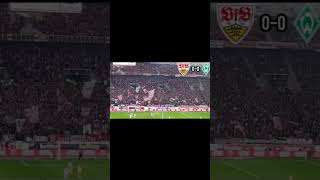 VfB Stuttgart fans beim Werder Bremen spiel