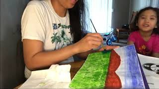 Bukid (rice field) Painting Vlog#50
