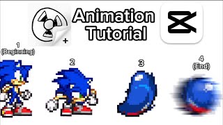 How I Make Sonic Sprite Animations | FlipaClip Animation Tutorial