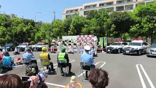 2023年春の交通安全運動（奈良県警察音楽隊・カラーガード隊）