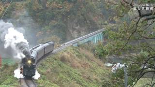 SL飯山線ロマン号試運転　2016．11．8②　越後田沢駅ー越後鹿渡駅　　　　HDV 707