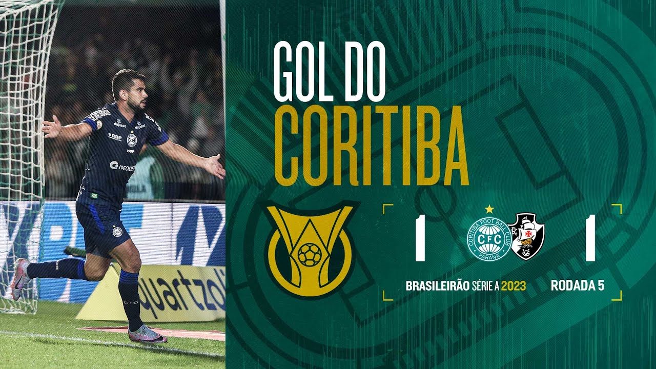 CORITIBA 1 X 1 VASCO | Brasileiro 2023 | Gol Do Coritiba - YouTube