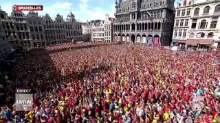 Belgium players reaction to FIFA 2018