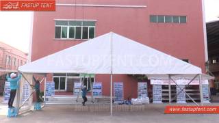 How to install 3m to 10m clear span marquee tent for wedding party events ?