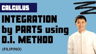 Integration by Parts (Shortcut) using DI Method/Tabular Method - Integral Calculus [TAGALOG]