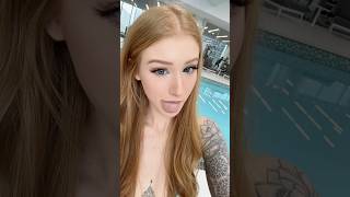 Would you pick up the phone? #cutegirl #egirl #ginger #model #redhead #tattoos