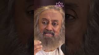 Your mind lives in the past or future—find your balance! #srisriravishankar #wisdom #peace