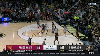 Desmond Cambridge Jr Game Winner for Arizona State vs Colorado 12-01-22