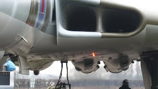 Vulcan XM655 Bomber Engine Start \u0026 Alternator Check