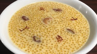 ಸಬ್ಬಕ್ಕಿ ಪಾಯಸ | How To Make Sabudana Kheer | Sabakki Payasa | Bhumika's Kitchen