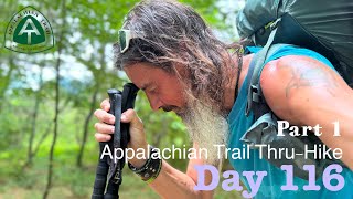 Appalachian Trail Thru-Hike 2024 | Day 116 | Part 1 | Climbing Killington and Milestones