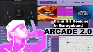 Use ARCADE 2.0 As Drum Maschine Designer in GARAGEBAND ‼️