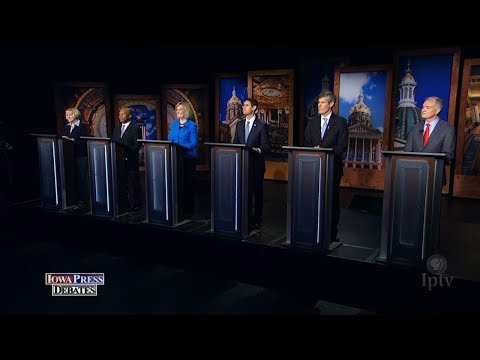Iowa Press Debates: Democratic Gubernatorial Primary Iowa Press Debates: Democratic Gubernatorial Primary