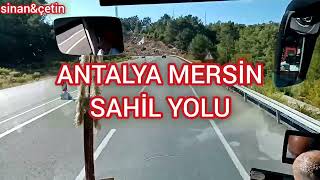 Antalya mersin sahil yolu