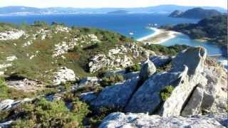 360º desde el Alto del Príncipe, Islas Cíes