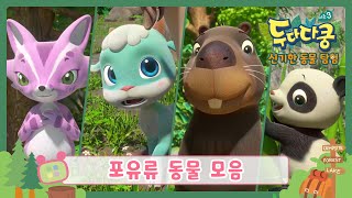 두다다쿵3 신기한 동물 탐험 | 포유류 모음 | 모두의 탐험 사전 | 어린이 동물도감 | Animation for Kids | Animals for Kids