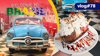 Alphaville-SP_ welcome To Brazil Vlog 78 _ Zé of hamburger 🍔, I love this 50’s diner _ travel guide