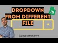 Create Dynamic Dropdowns from Another SHEET in Google Sheets - 🎯