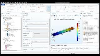 Bending Simulation By COMSOL Multiphysics 5.2