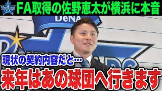 【横浜FA戦線】佐野恵太「来年は外野手不足のあの球団へ…」オフの目玉・佐野恵太FA権取得で「出ていく可能性」と「欲しい6球団」【プロ野球 / NPB / DeNA】