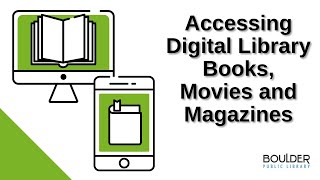 Accessing Digital Library Books, Movies and Magazines