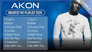 AKON | Top Songs AKON 2025 Playlist | AKON Full Album 2025 (Lyrics)