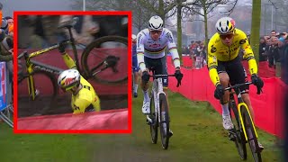 Van Der Poel DESTROYS Van Art in their FIRST 2025 Cyclocross DUEL