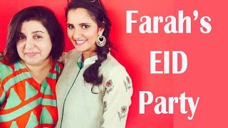 Farah Khan's Eid lunch - TOI