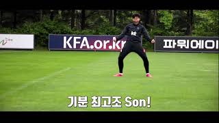 "This is Tottenham-quality defending!" | Son(손흥민) trains with South Korea National Team | [ENG SUB]
