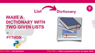 make dictionary from two lists python