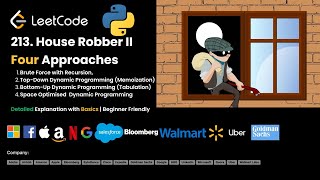 LeetCode 213. House Robber II 🏠💰 | 4 Approaches to Crack Circular Arrays|  Easiest Explanations|DSA