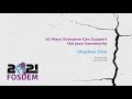 10 Ways Everyone Can Support the Java Community (Steve Chin)