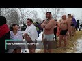 kyivans take a winter swim to celebrate epiphany