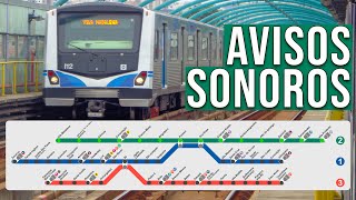 Metrô de SP - Avisos Sonoros da Linha 2 - Verde