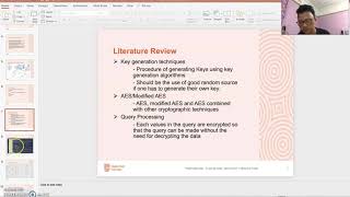Implementation of symmetric key encryption AES for securing data in cloud environment