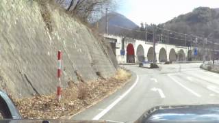 【車載動画】国道121号線　会津西街道（下野街道）　会津田島駅～道の駅たじま