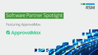 ApprovalMax | Software Partner Spotlight