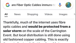 Solar storm internet apocalypse