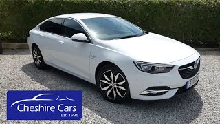 Vauxhall Insignia 1 5T SRi Nav in White for sale in Crewe
