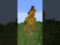 Minecraft Freddy Fazbear Gangnam Style Animation 😬 #Shorts