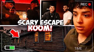 DRAGGING MY FAMILY INTO THE SCARIEST ESCAPE ROOM *Hilarious