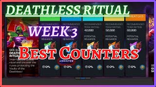 Deathless Ritual Week 3 | January Side Quest | MCOC |