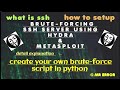 What is SSH || How To Setup || Brute-Forcing SSH Create Your Own Python Script To Brute-Force