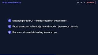 Python Closures & Late Binding: The Loop Trap