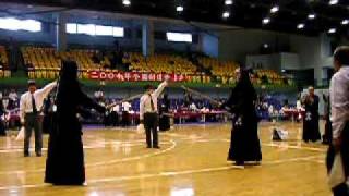 2009 台北市劍道中正盃男子乙組決賽先鋒 Taipei Kendo Chung-Cheng Cup Final Senpo