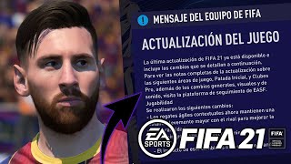 FIFA 21 NUEVA ACTUALIZACIÓN: PEINADOS, CAMBIOS DE JUGABILIDAD, MODO CARRERA Y MÁS!! | PC, PS, XBOX