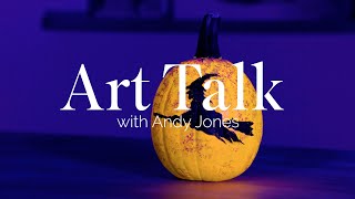 Glowing Witch Pumpkin - Art Talk with Andy Jones